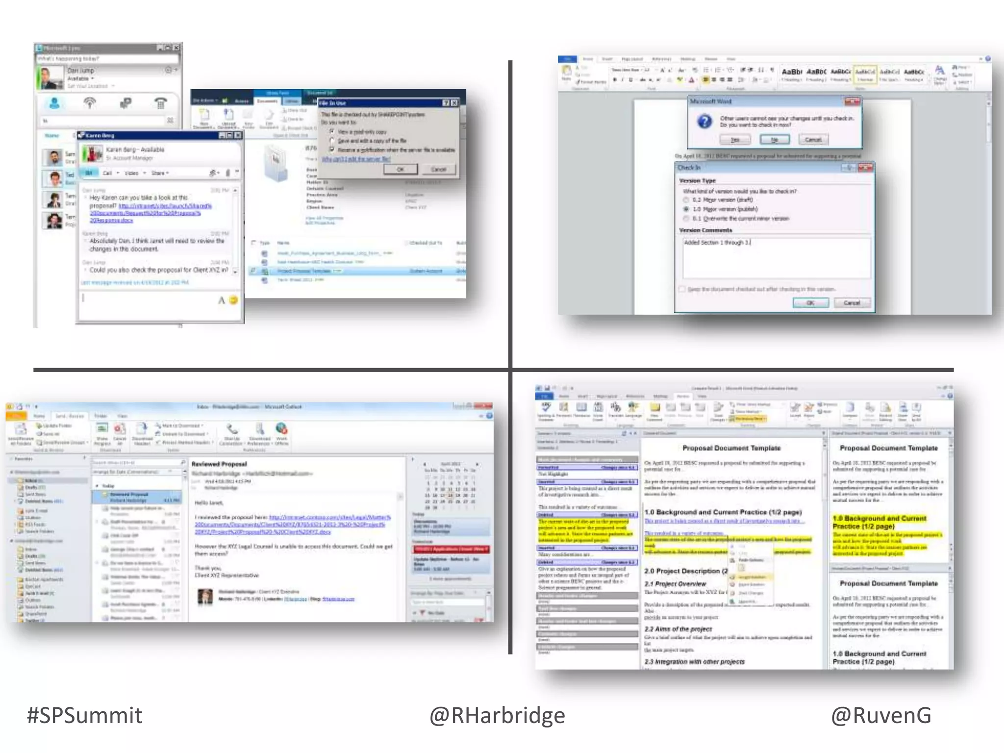 #SPSummit @RHarbridge @RuvenG
 
