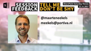 @maarteneekels
meekels@portiva.nl
 