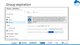 06.04.2019
#
Group expiration
 