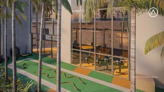 Terraço do pavimento inferior
 