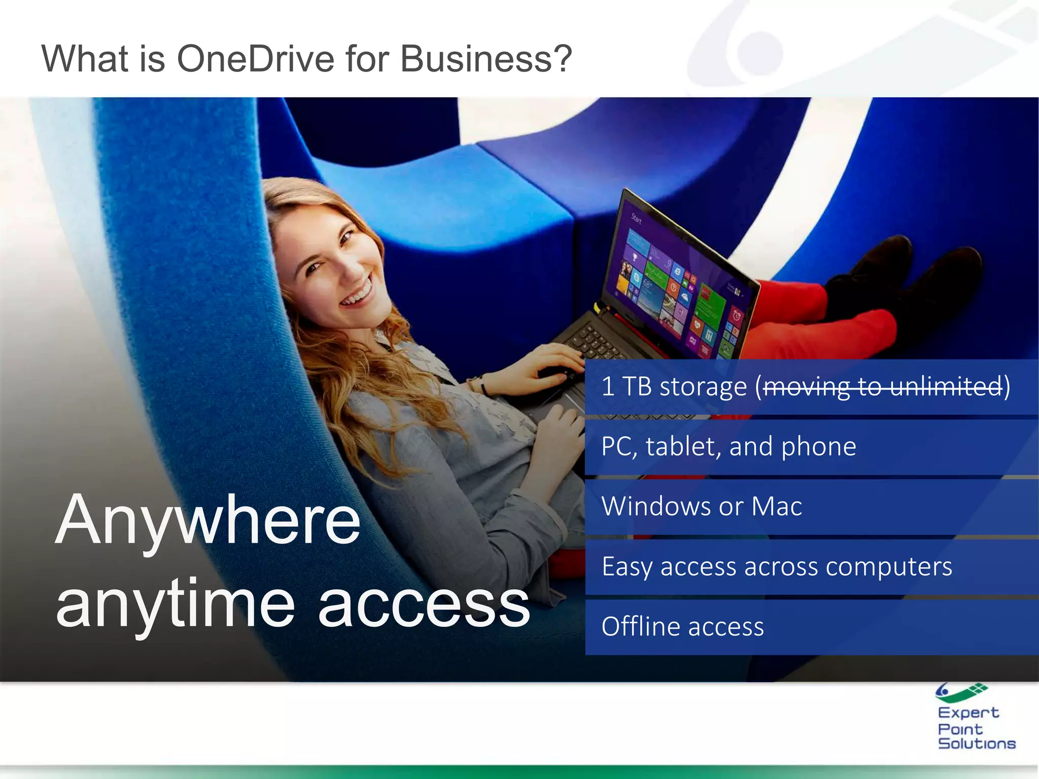 What is OneDrive for Business?
 
