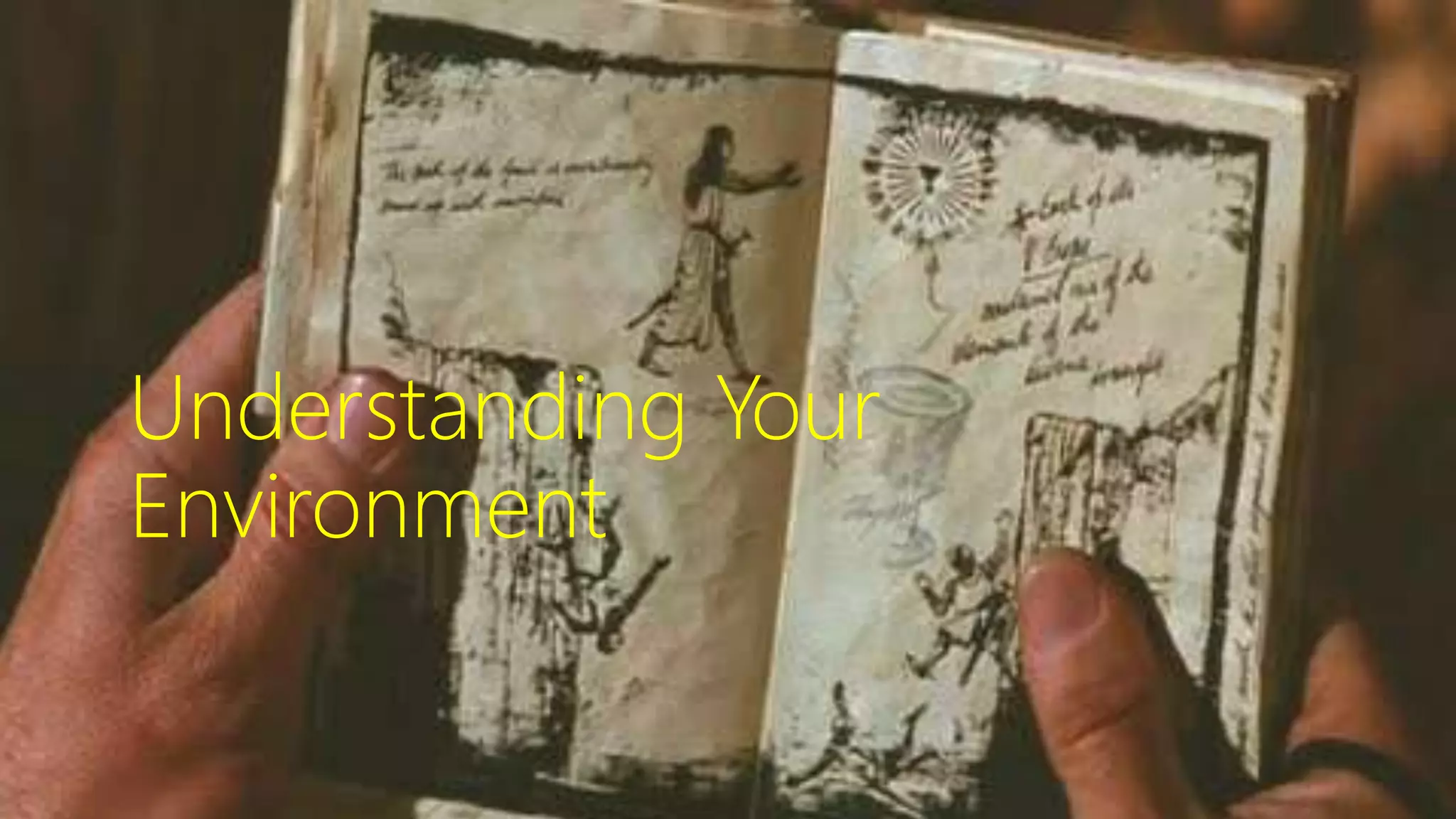 Understanding Your
Environment
 