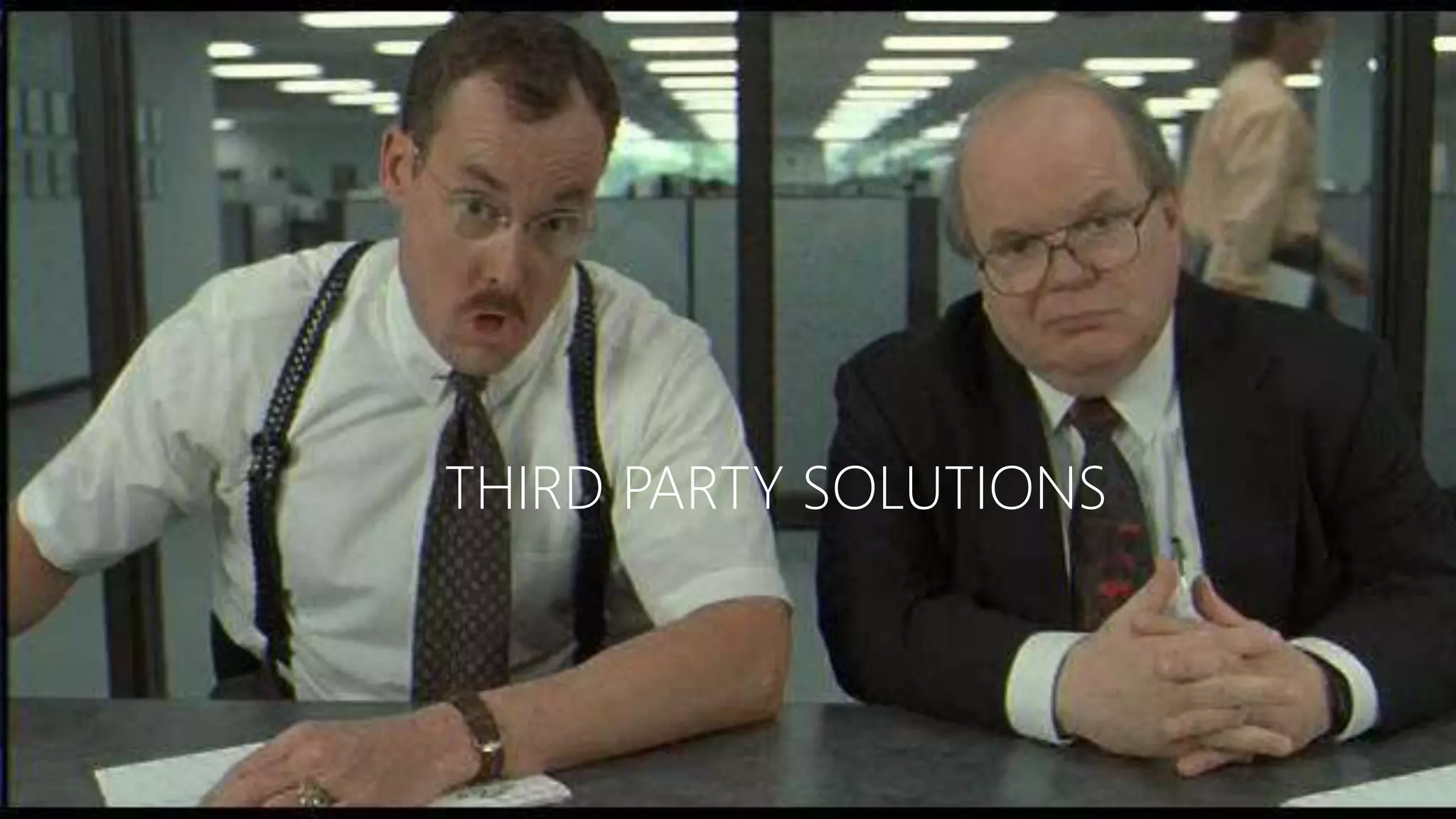 THIRD PARTY SOLUTIONS
 