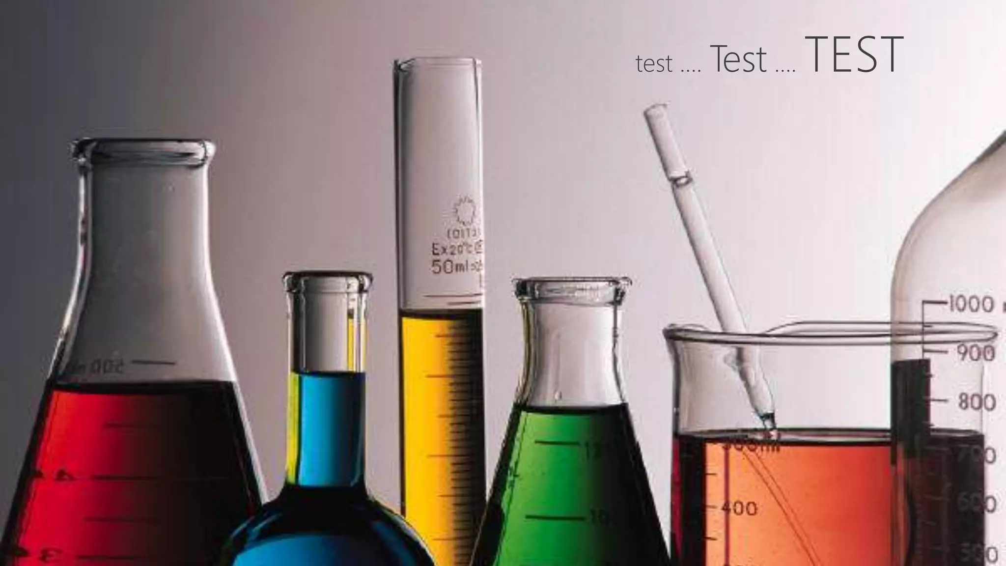 test …. Test …. TEST
 