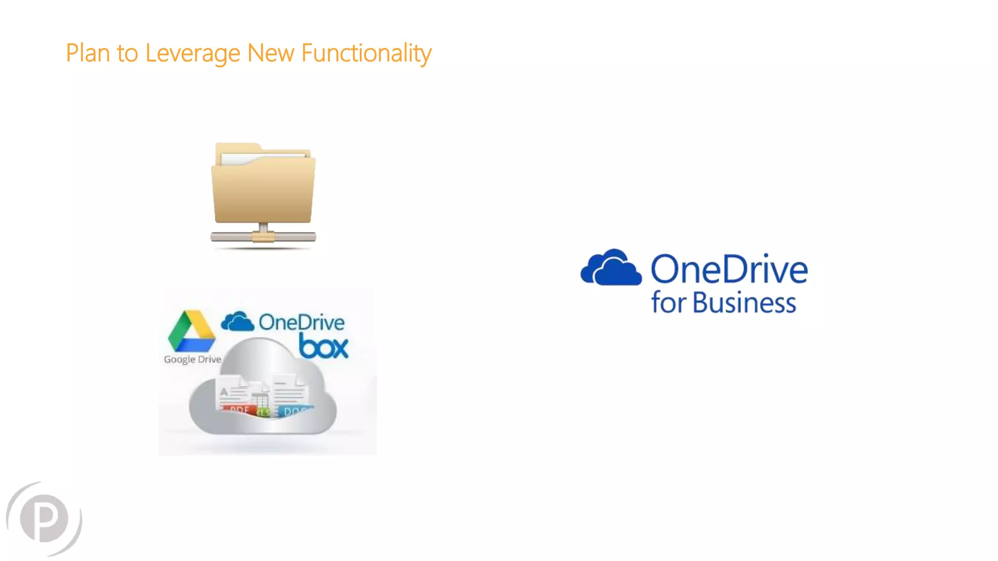 Plan to Leverage New Functionality
 