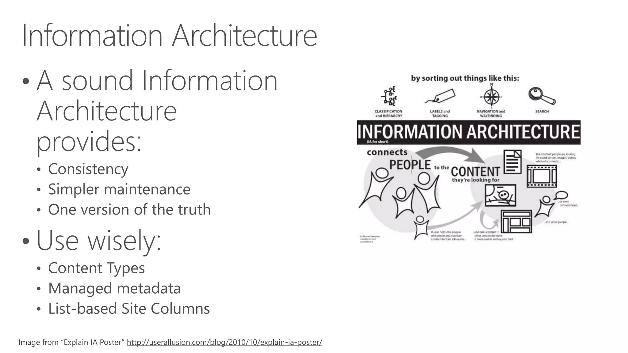 •
•
Image from “Explain IA Poster” http://userallusion.com/blog/2010/10/explain-ia-poster/
 