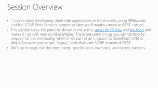 series on ITUnity my blog
 
