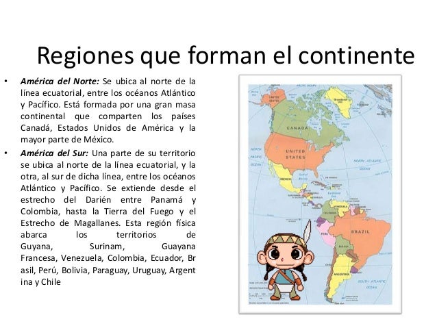 Explorando nuestro continente: América