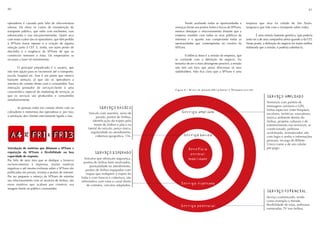 80                                                                                                                                                                                                        81



operadores é causado pela falta de infra-estrutura                                                       Tendo analisado todas as oportunidades e        empresa que atua na cidade de São Paulo,
urbana. Ela eleva os custos de manutenção do                                                     ameaças frente aos pontos fortes e fracos da SPTrans,   tampouco que lida com o transporte sobre rodas.
transporte público, que sofre com enchentes, ruas                                                merece destaque o relacionamento distante que a
esburacadas e vias não-pavimentadas. Quem arca                                                   empresa mantém com todos os seus públicos de                    É uma missão bastante genérica, que poderia
com esses custos são os operadores, que têm pedido                                               interesse e o quanto isso compromete todas as           tanto ser a de uma companhia aérea quando a da CET.
à SPTrans maior repasse e a criação de alguma                                                    oportunidades que contempladas no cenário da            Nesse ponto, a definição do negócio foi muito melhor
solução junto à CET. E, ainda, um outro ponto de                                                 SPTrans.                                                elaborada que a missão, e poderia substituí-la.
discórdia é a exigência da SPTrans de que os
consórcios renovem a frota. Os empresários se                                                            Evidência disso é a missão da empresa, que
recusam a fazer tal investimento.                                                                se confunde com a definição do negócio. Na
                                                                                                 tentativa de ser o mais abrangente possível, a missão
        O principal prejudicado é o usuário, que                                                 não tem um foco que possa direcionar os seus
não tem opção para se locomover até o transporte,                                                stakeholders. Não fica claro que a SPTrans é uma
escola, hospital etc. Esse é um ponto que merece
bastante atenção, já que são os operadores a
interface de contato direto com o consumidor. Essa
interação prestador de serviço/cliente é uma
                                                                                                 Figura 5 - Níveis de produto (Philip Kotler e Theodore Levitt)
característica especial do marketing de serviços, já
que os serviços são produzidos e consumidos                                                                                                                              SERVIÇO AMPLIADO
simultaneamente.
                                                                                                                                                                         Terminais com painéis de
                                                                                                                                                                         mensagens variáveis e GPS,
         As pessoas estão em contato direto com os                    SERVIÇO BÁSICO                                                                                     linhas especiais (inter-hospitais,
cobradores e motoristas das operadoras e, por isso,           Veículo com assentos, aviso de         Serviço ampliado                                                    escolares, turísticas, executivas),
a satisfação dos clientes está bastante ligada a isso.              parada, pontos de ônibus,                                                                            música ambiente dentro do
                                                                  identiﬁcação do trajeto pelo                                                                           ônibus, projetos culturais e de
                                                                   nome do ônibus e placa na                                                                             entretenimento nos terminais, ar
                                                              lateral do veículo, preço único,                                                                           condicionado, poltrona

 A4 X FR1 E FR13
          E
                                                                regularidade no atendimento,
                                                                    cobertura geográﬁca, 156.          Serviço básico
                                                                                                                                                                         acolchoada, aromatizador, site
                                                                                                                                                                         com login e senha e informações
                                                                                                                                                                         pessoais, recarga do Bilhete
                                                                                                                                                                         Único como a de um celular
Veiculação de matérias que difamam a SPTrans x                                                             Benefício                                                     pré-pago.
reputação da SPTrans e flexibilidade ou boa                       SERVIÇO ESPERADO
capacidade de resposta.
                                                                                                            central:
                                                            Veículos que ofereçam segurança,               mobilidade
Por falta de uma área que se dedique a fornecer
                                                           pontos de ônibus bem sinalizados,
esclarecimentos à imprensa, muitas matérias
                                                                pontualidade no atendimento,
negativas e até mesmo errôneas sobre a SPTrans são
                                                             pontos de ônibus equipados com
publicadas em jornais, revistas e portais de internet.       mapas que indiquem o trajeto da
Por ser pequeno o esforço da SPTrans de estreitar        linha e com bancos e cobertura, site
seu relacionamento com os usuários de ônibus, são        informativo com rotas e canal direto
essas matérias que acabam por construir sua                   de contatos, veículos adaptados.
                                                                                                     Serviço esperado
imagem frente ao público consumidor.
                                                                                                                                                                         SERVIÇO POTENCIAL
                                                                                                                                                                         Serviço customizado, tendo
                                                                                                                                                                         como exemplo o Atende,
                                                                                                     Serviço potencial                                                   ﬂexibilidade de rotas, poltronas
                                                                                                                                                                         numeradas, TV nos ônibus.
 