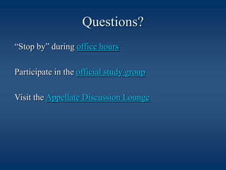 reversal and remand for further proceedings (i.e., new trial)Sample Briefs	Some are available through my JD Supra profile	I will be adding to my library in the coming months