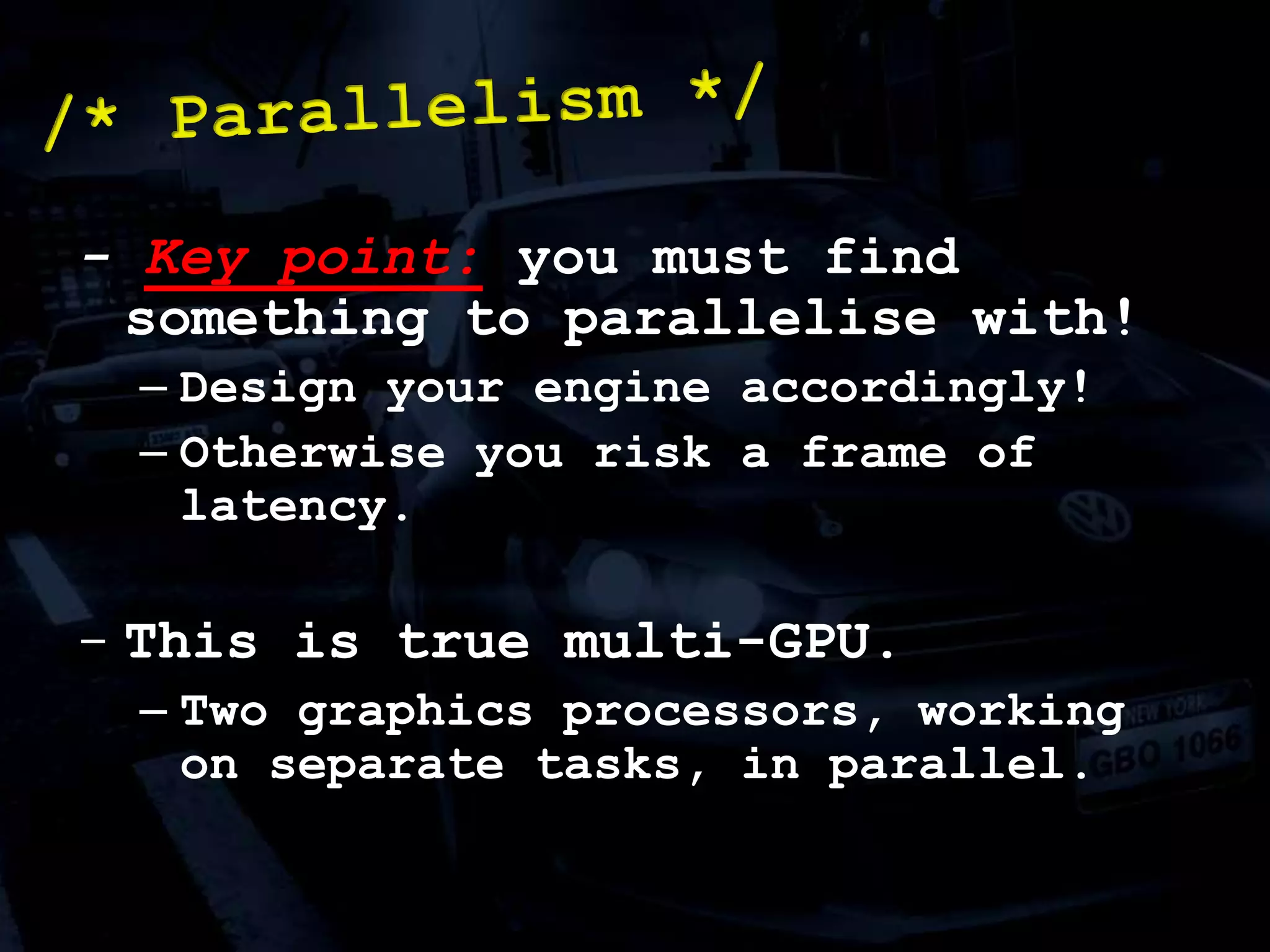 Pretty easy to go from shaders to SPU intrinsics or asm.