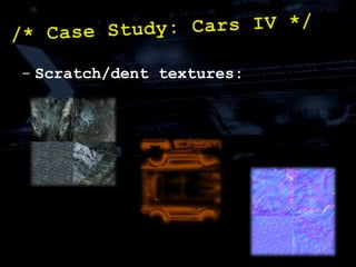 Memory considerations: