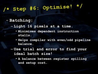 SPU-generated cube maps.