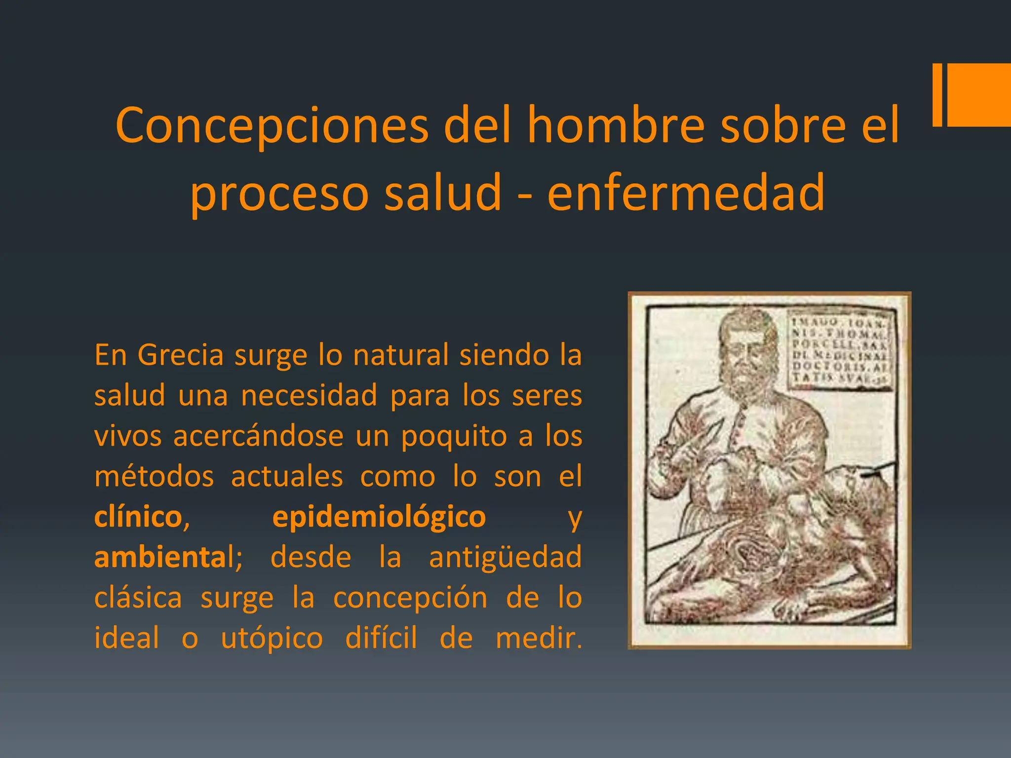 Porceso: Salud Enfermedad - a traves dela Historia | PPT