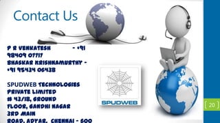 Spudweb SPULLOWS | PPTX