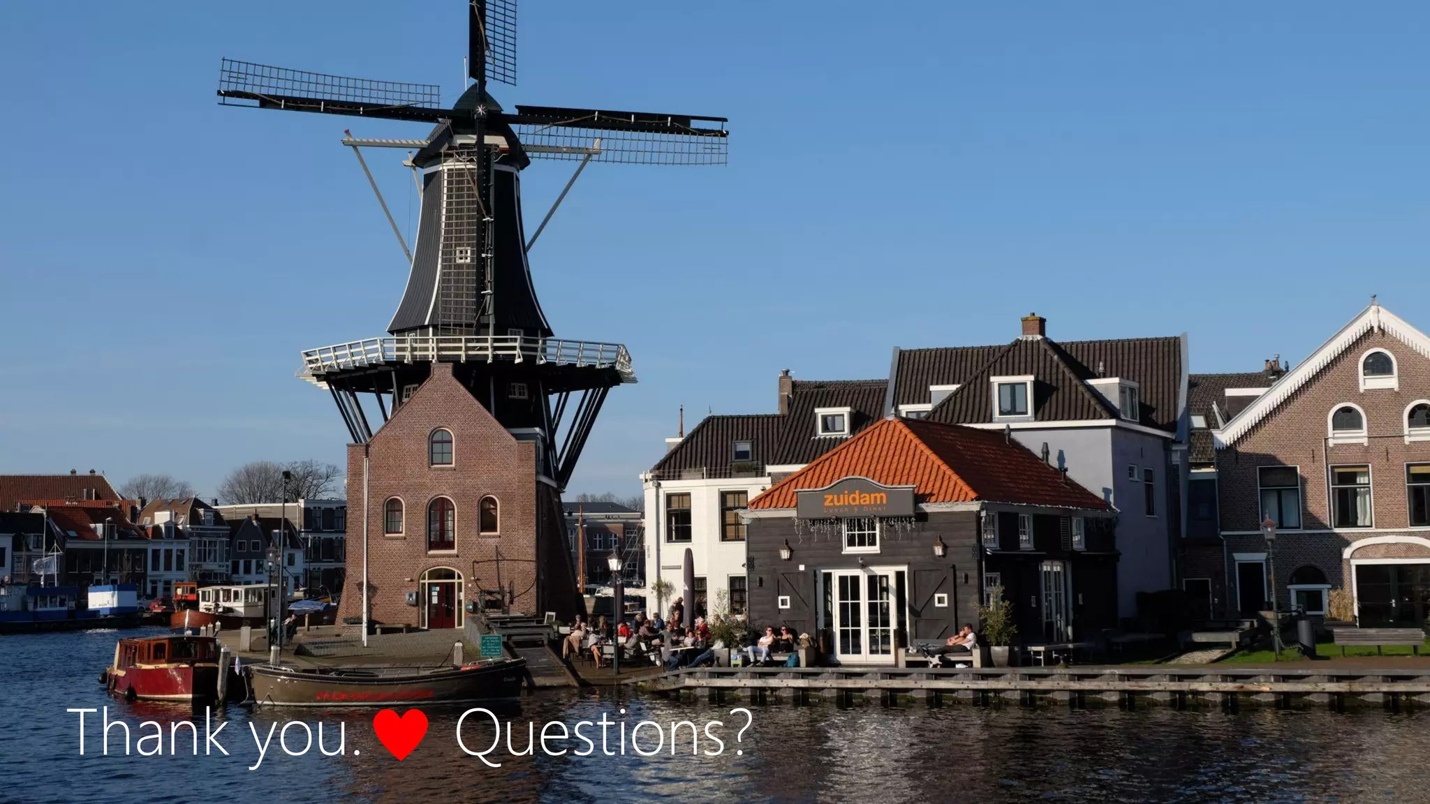 Thank you. Questions?
 