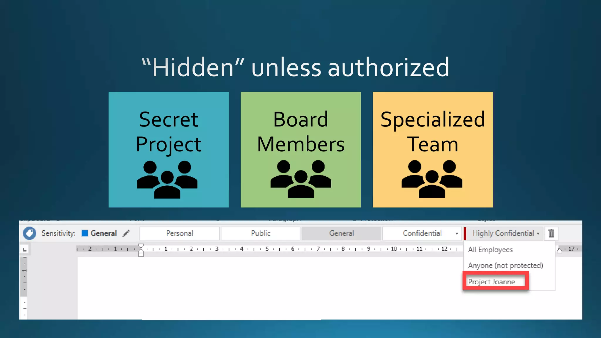 Secret
Project
Board
Members
Specialized
Team
 