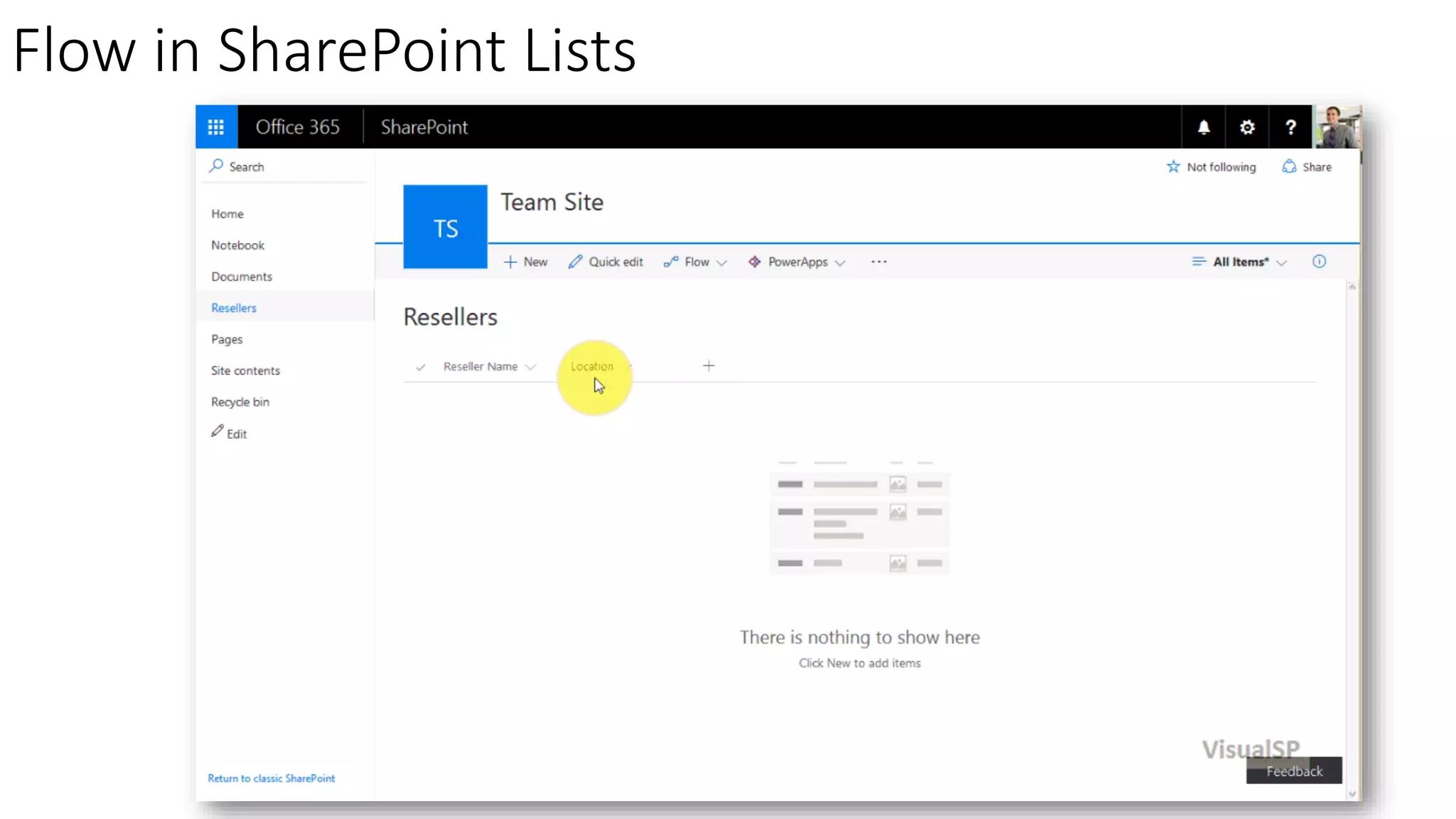 Flow in SharePoint Lists
 