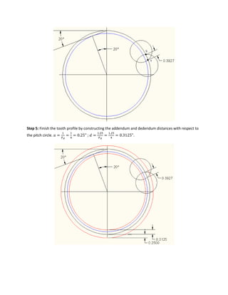 Spur gear tooth a | PDF