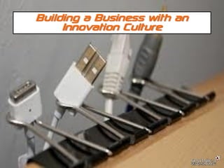 © SPUTNIK-3 Customer Centric Systems Confidential
Building a Business with an
Innovation Culture
 