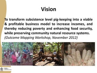 Update on the Smallholder Pig Value Chains Development in Uganda (SPVCD) Project