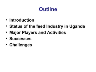 Successes and failures with technology interventions on pig feeding promoted in Uganda