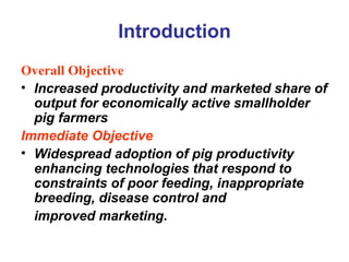 Successes and failures with technology interventions on pig feeding promoted in Uganda