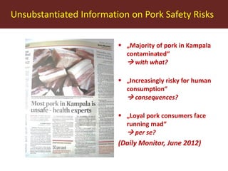Smallholder pig value chains in Uganda