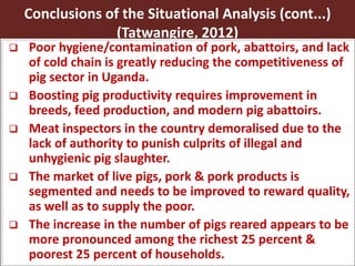 Smallholder pig value chains in Uganda