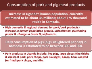 Smallholder pig value chains in Uganda