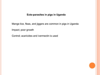 Diseases of economic and zoonotic importance in pig farming in Uganda: Control practices, successes, failures and the way forward