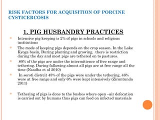 Diseases of economic and zoonotic importance in pig farming in Uganda: Control practices, successes, failures and the way forward