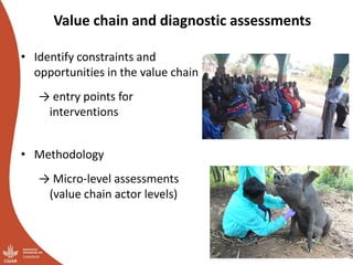 Overview of ILRI’s smallholder pig value chain efforts in Lira district