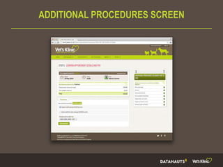 ADDITIONAL PROCEDURES SCREEN
 