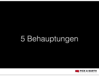 5 Behauptungen
 