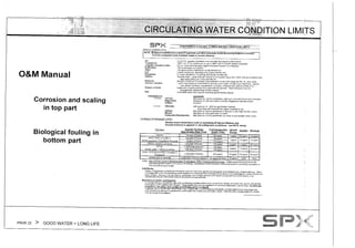 Spx cooling tower presentation
