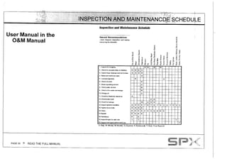 Spx cooling tower presentation