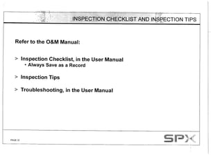 Spx cooling tower presentation