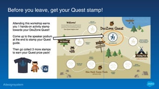 #designsystem
Before you leave, get your Quest stamp!
 
