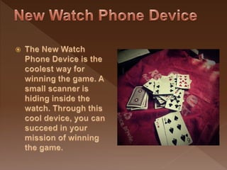 Spy Cheating Playing Cards in  Andhra Pradesh