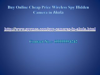 Best Spy hidden camera in Akola India