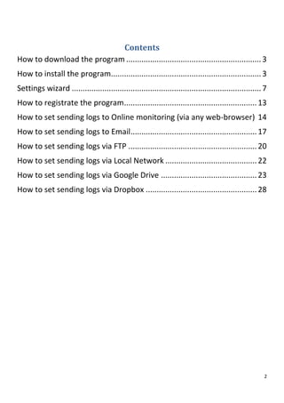 Spyrix Software Manual | PDF