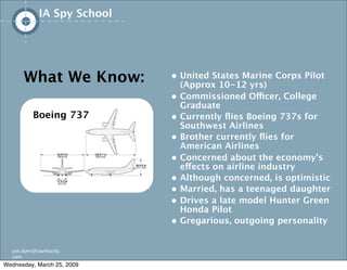 IA/UX Spy School