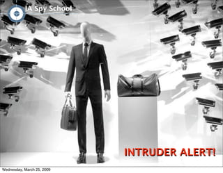 IA/UX Spy School
