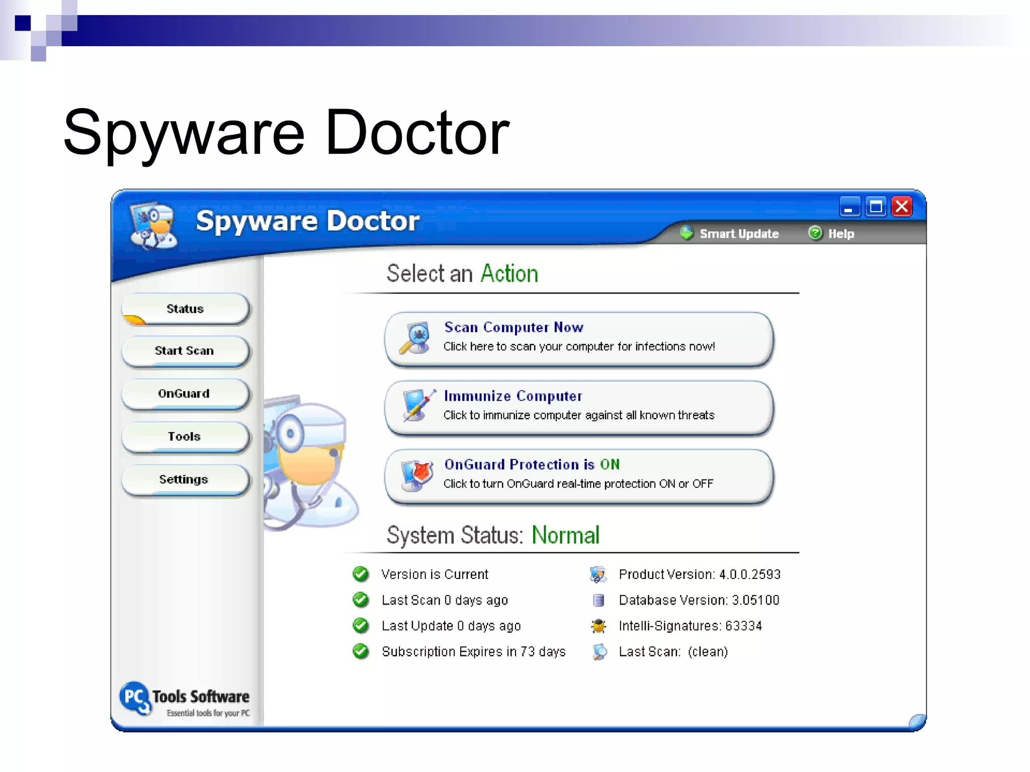 Spyware Doctor
 