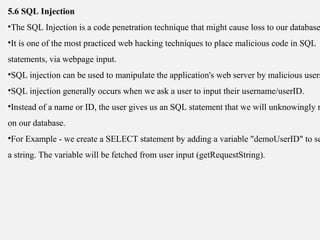SPyware and SQL detail explanation and notes.ppt