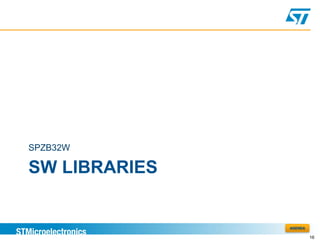 SPZB32W

SW LIBRARIES


               AGENDA

                        16
 