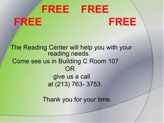 Pick out important points