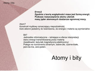 2010 atomy i bity