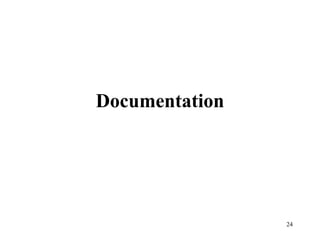 24
Documentation
 